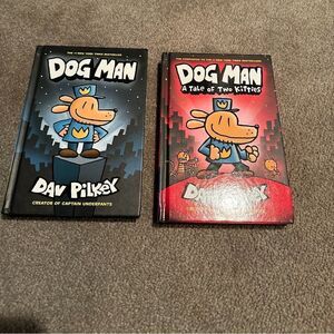 Dog Man comic books hard cover